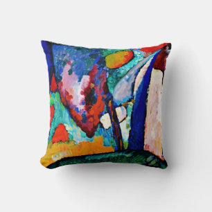 Kandinsky - The Waterfall, Throw Pillow