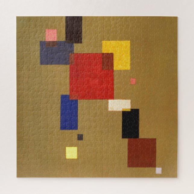 Kandinsky Thirteen Rectangles Abstract Painting Jigsaw Puzzle (Vertical)
