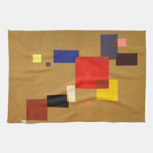 Kandinsky Thirteen Rectangles Abstract Painting Kitchen Towel