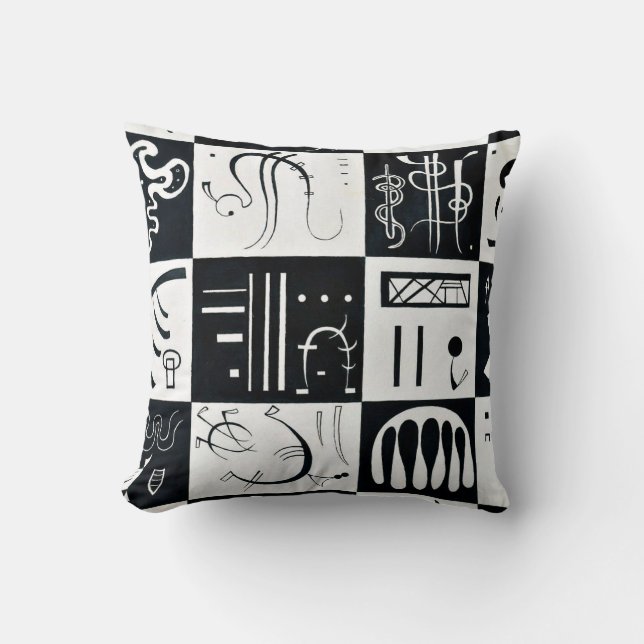 Kandinsky - Thirty Throw Pillow (Front)