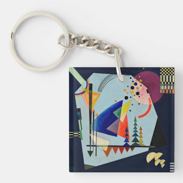 Kandinsky - Three Sounds Keychain (Front)