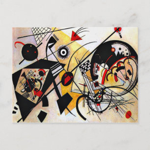 Kandinsky - Throughgoing Line Postcard