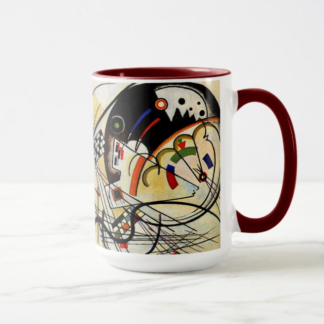 Kandinsky - Transverse Line Mug (Right)
