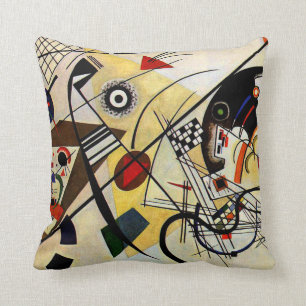 Kandinsky - Transverse Line Throw Pillow
