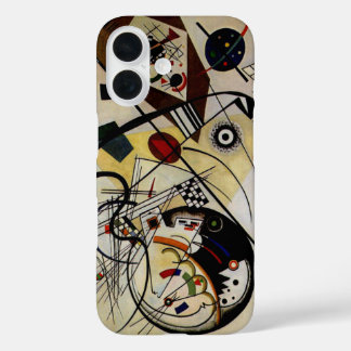 Kandinsky Transverse Unbroken Line iPhone 16 Case