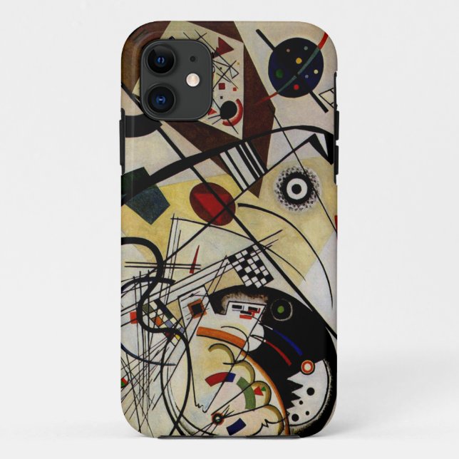 Kandinsky Transverse Unbroken Line iPhone 5 Case (Back)