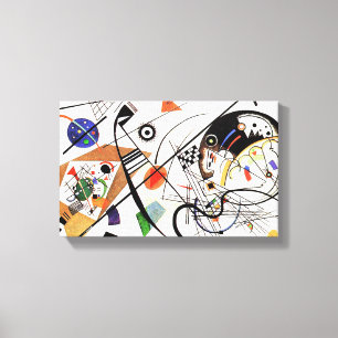 Kandinsky Tranverse Line Canvas Print