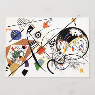 Kandinsky Tranverse Line Invitations