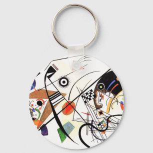 Kandinsky Tranverse Line Key Chain