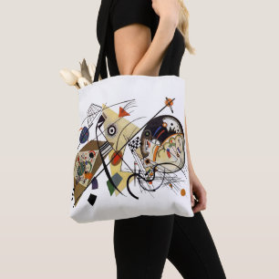 Kandinsky, Traverse Line 1923 Tote Bag