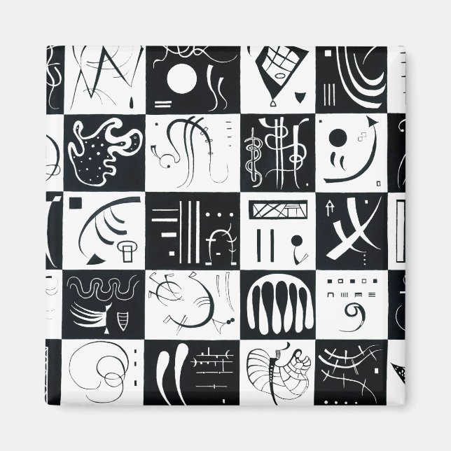 Kandinsky Trente Magnet (Devant)