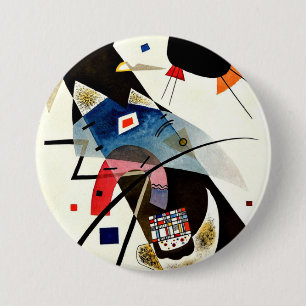 Kandinsky - Two Black Spots 3 Inch Round Button