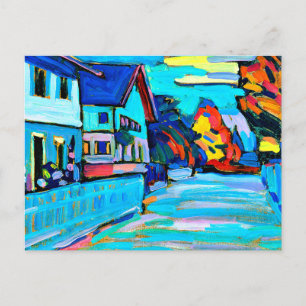 Kandinsky - Two Houses Postcard