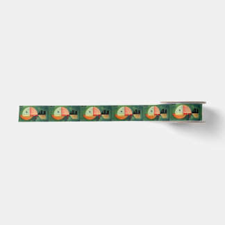 Kandinsky Upward Abstract Painting Satin Ribbon