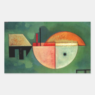 Kandinsky Upward Abstract Painting Sticker