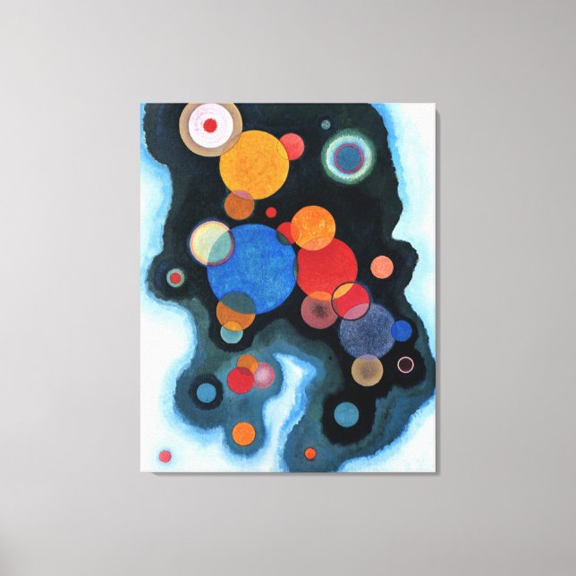 Kandinsky - Vertiefte Regung Canvas Print (Front)