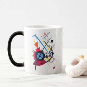 Kandinsky Violet - Abstract Fine Art Magic Mug