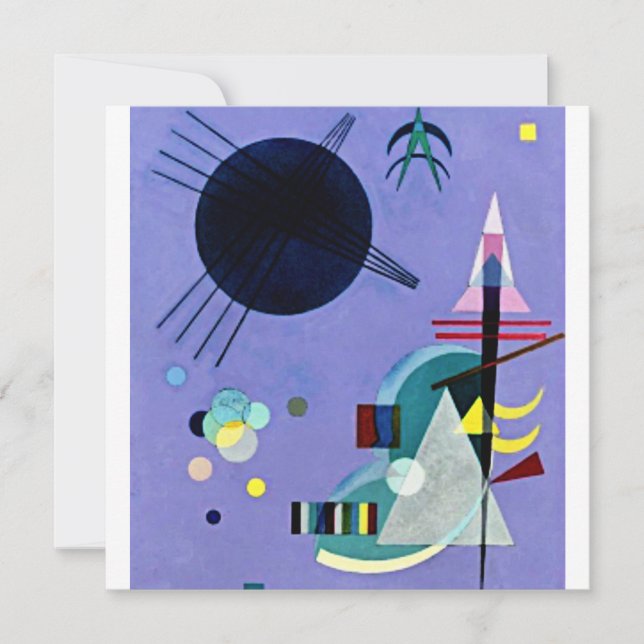 Kandinsky - Violet Green Card (Front)
