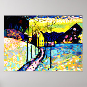 Kandinsky - Winter Landscape Poster