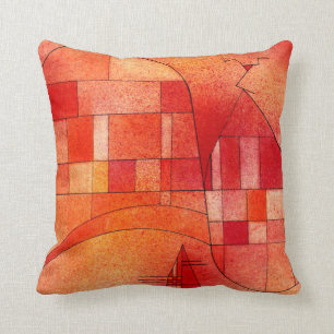 Kandinsky - Yellow Pink Throw Pillow