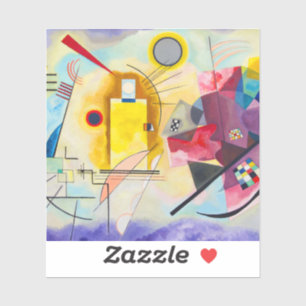 Kandinsky Yellow-Red-Blue