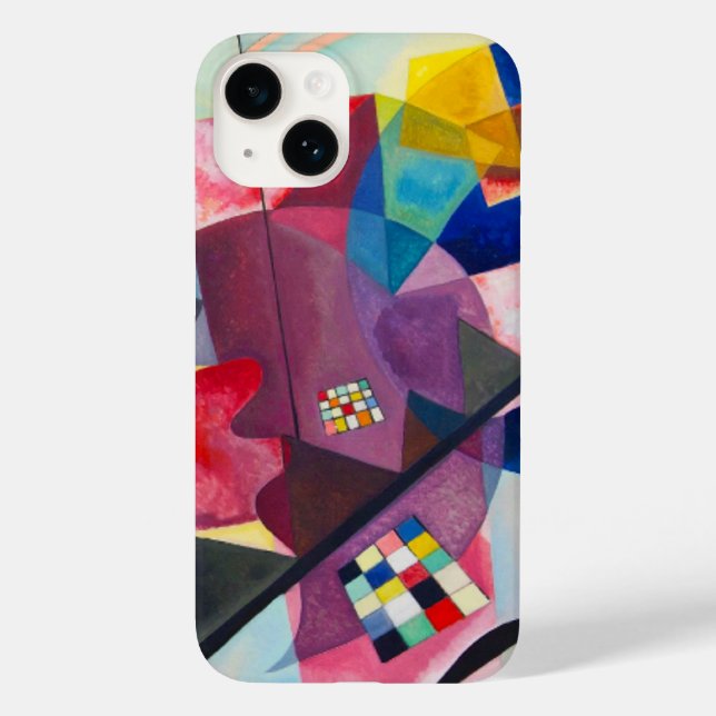 Kandinsky Yellow-Red-Blue Case-Mate iPhone Case (Back)
