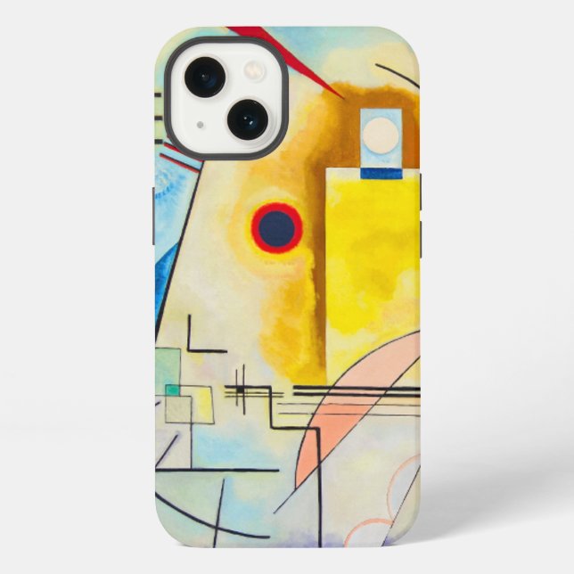 Kandinsky Yellow-Red-Blue iPhone Case (Back)