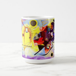 Kandinsky Yellow Red Blue Mug