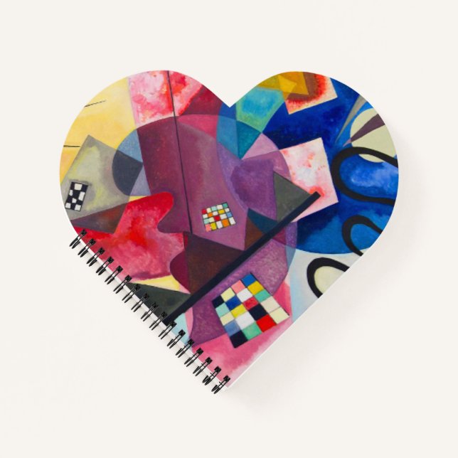 Kandinsky Yellow-Red-Blue Notebook (Front)