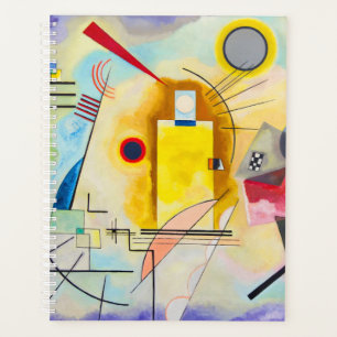 Kandinsky Yellow-Red-Blue Planner