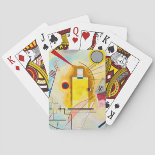 Kandinsky Yellow-Red-Blue Playing Cards