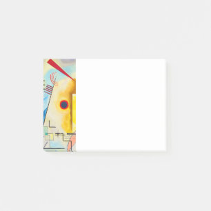 Kandinsky Yellow-Red-Blue Post-it Notes