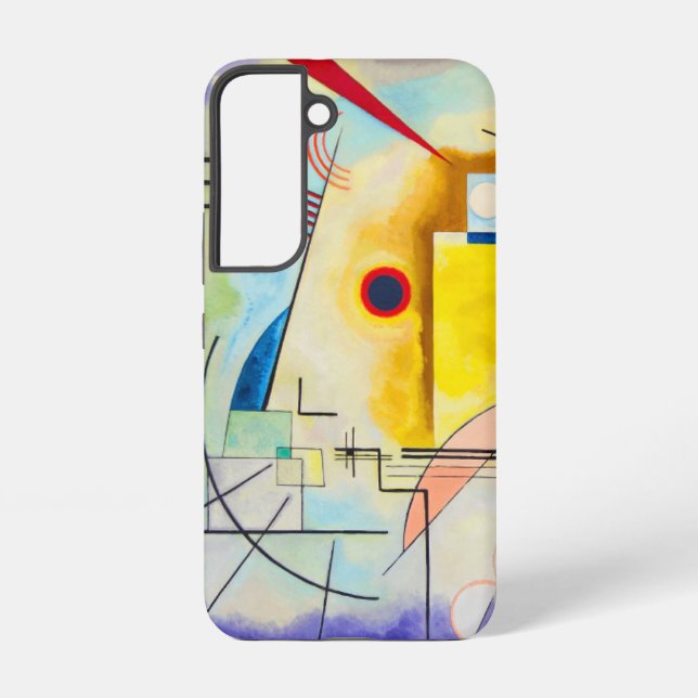 Kandinsky Yellow-Red-Blue Samsung Galaxy S22 Case (Back)