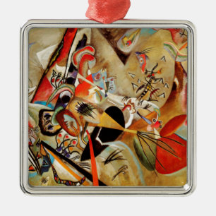 Kandinsky's Abstract Composition Metal Ornament
