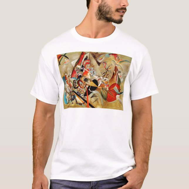 Kandinsky's Abstract Composition T-Shirt (Front)