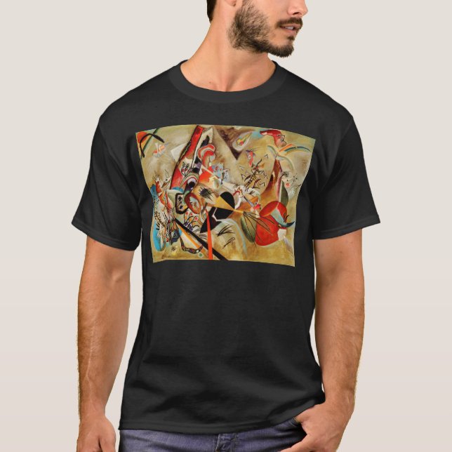 Kandinsky's Abstract Composition T-Shirt (Front)