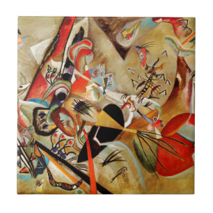 Kandinsky's Abstract Composition Tile