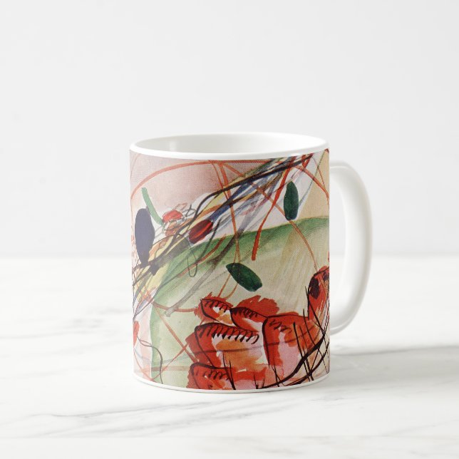 Kandinsky's Aquarell Coffee Mug (Front Right)