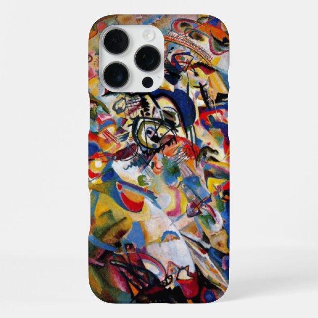 Kandinsky's Composition VII iPhone Case (Back)