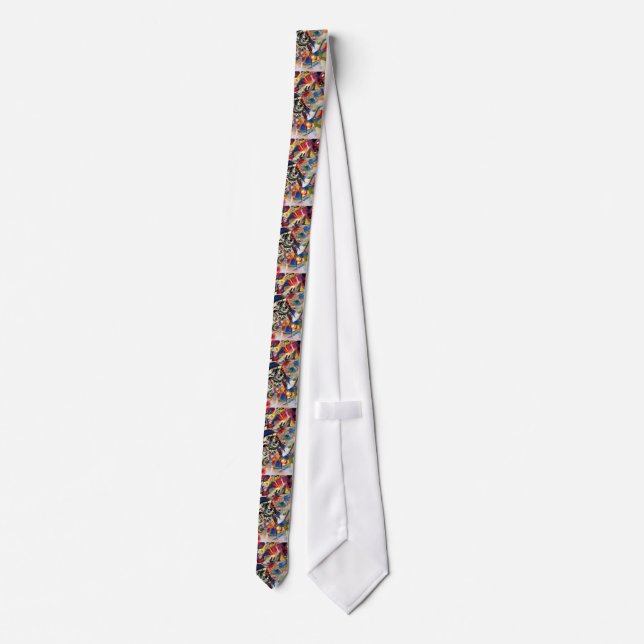 Kandinsky's Composition VII Tie (Back)
