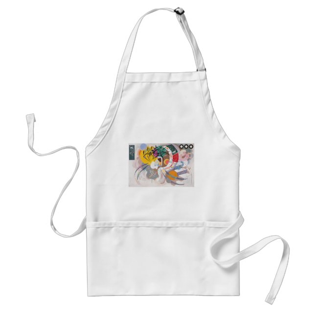 Kandinsky's Dominant Curve Abstract Standard Apron (Front)