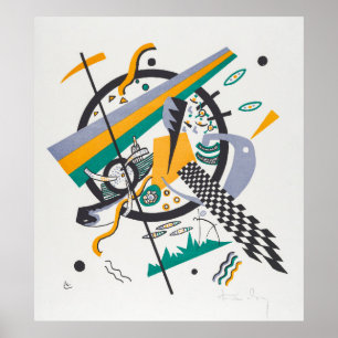 Kandinsky's Kleine Welten IV Poster