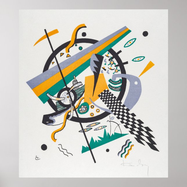 Kandinsky's Kleine Welten IV Poster (Front)