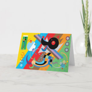 Kandinsky's Puppy Card #2