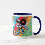 Kandinsky's Puppy Mug<br><div class="desc">Kandinsky's Puppy. This bright playful image of an energetic puppy is based on the work of the great modern painter, Wassily Kandinsky.</div>