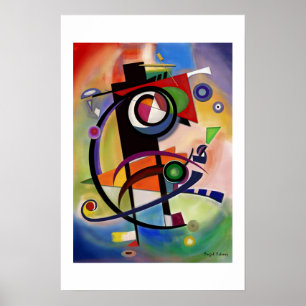 Kandisky Style Poster