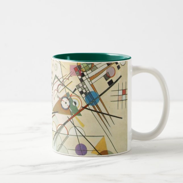 Kandiskyy Two-Tone Coffee Mug (Right)