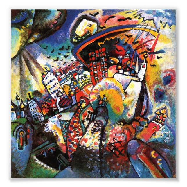 Kandisnky Moscow I Photo Print (Front)