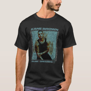Kane Brown Drunk Or Dreaming World Tour Big Chest  T-Shirt