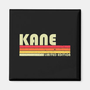 Kane Gift Name Personalized Funny Retro Vintage T Magnet